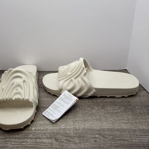 Salehe Bembury x Crocs The Pollex Slide Size 11 Mens Cream Recovery Sandals New